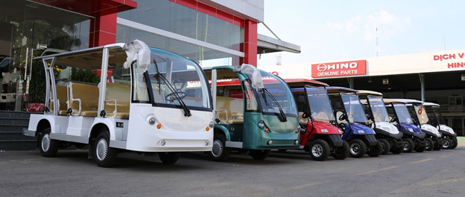 Xe điện chở khách Đại Phát Tín