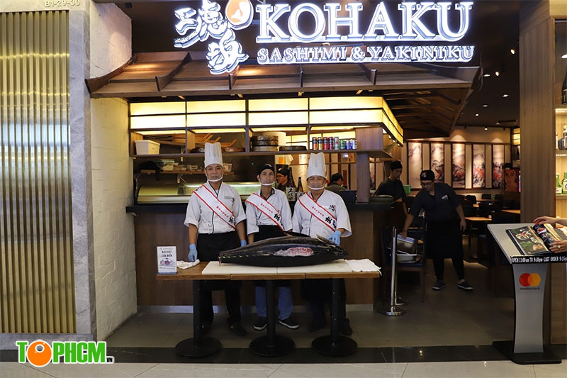 Kohaku Sashimi & Yakiniku - Quán nướng Bình Thạnh đậm đà hương vị Nhật Bản