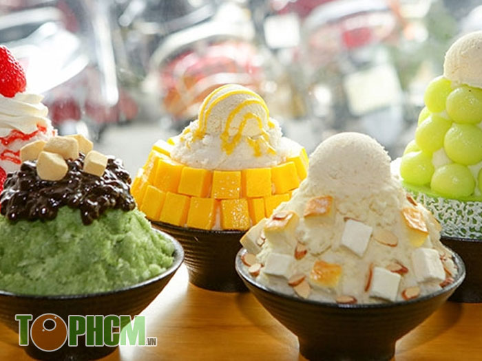 Quán Bingsu ngon ở TPHCM