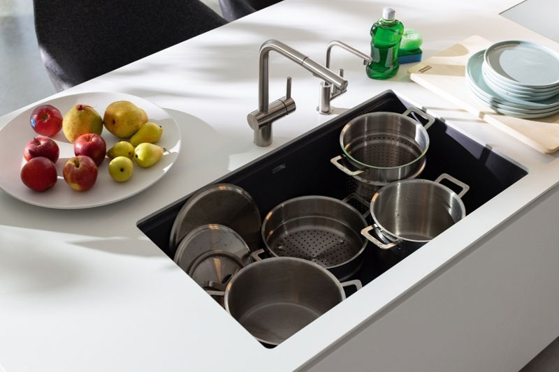 Top 3 mẫu chậu rửa bát 1 hố cao cấp cho không gian bếp hiện đại 4 chau rua bat mot ho cao cap 2