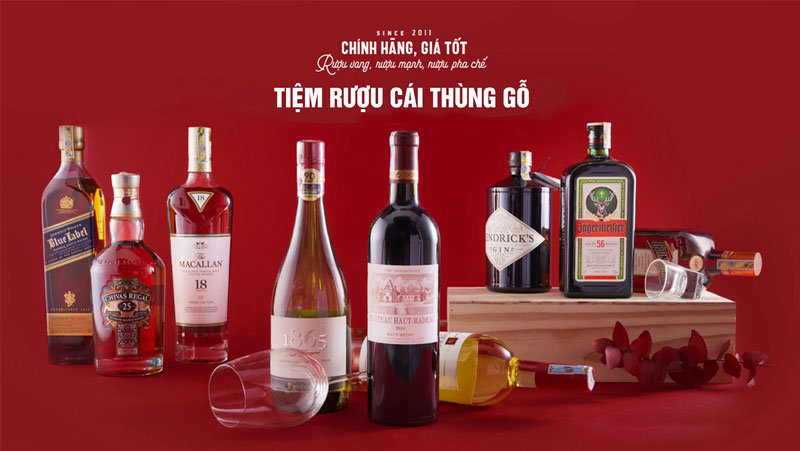 shop ruou uy tin tai tphcm tiem ruou cai thung go