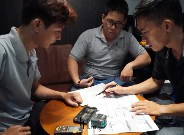 thi cong phong khach dep tao fhomesg