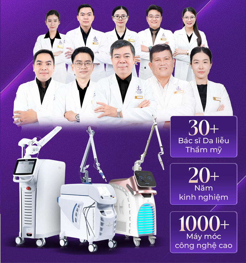 LG Clinic quy tụ đội ngũ bác sĩ giàu kinh nghiệm và hệ thống máy móc tiên tiến