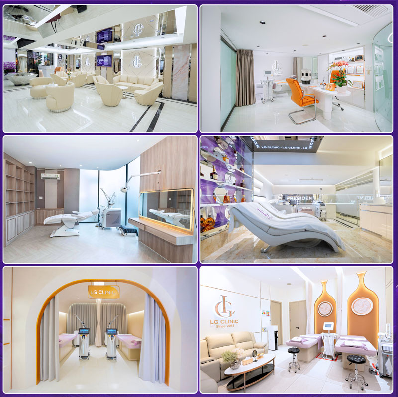 LG Clinic chú trọng đầu tư không gian riêng tư và hiện đại trong trị thâm body